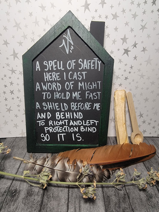 Home Safety Spell Decor